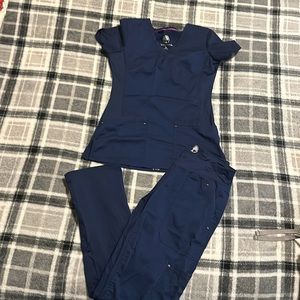 Healing hands scrub set